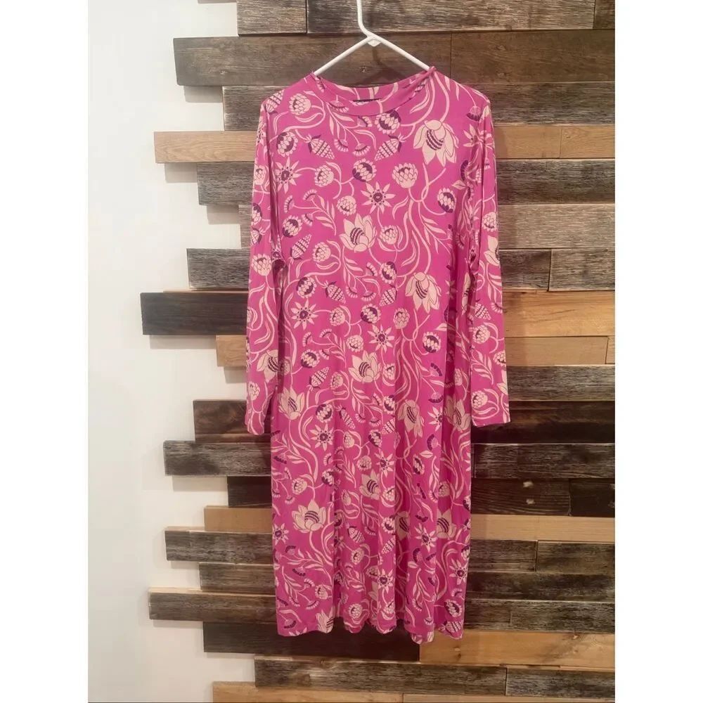Gudrun Sjoden floral dress sz XL